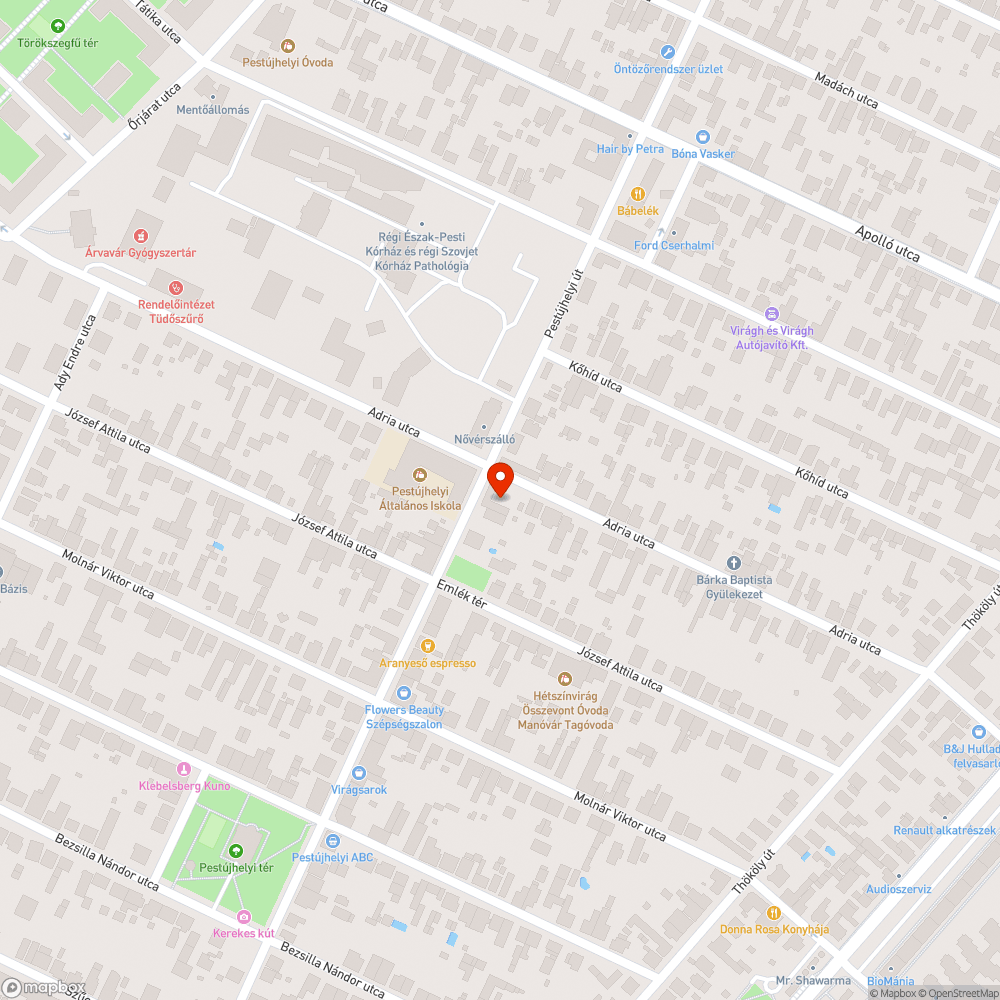 Önkormányzati ingatlan járdája balesetveszélyes bejelentés helye