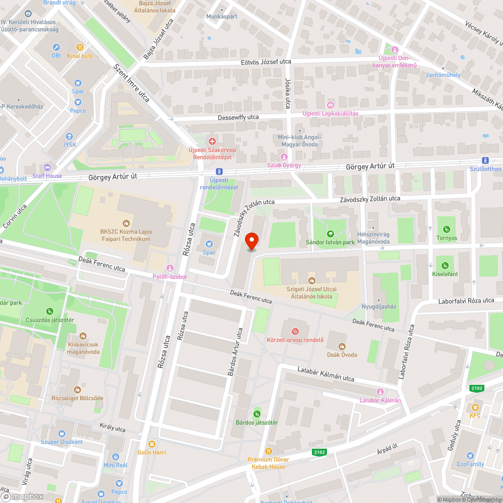 Hónapok óta ottfelejtett szemét bejelentés helye