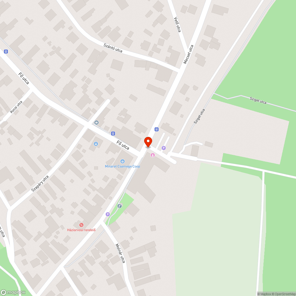 Kidöntött poller bejelentés helye