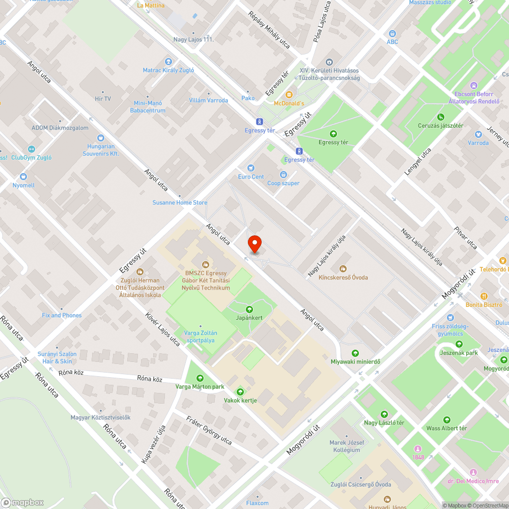 Letört kapu bejelentés helye