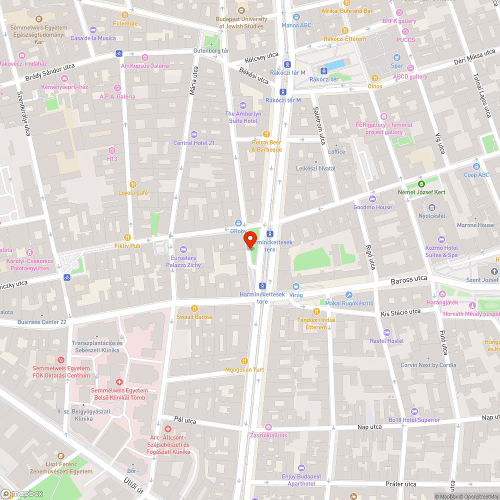 Kis csibész tér szemetes bejelentés helye