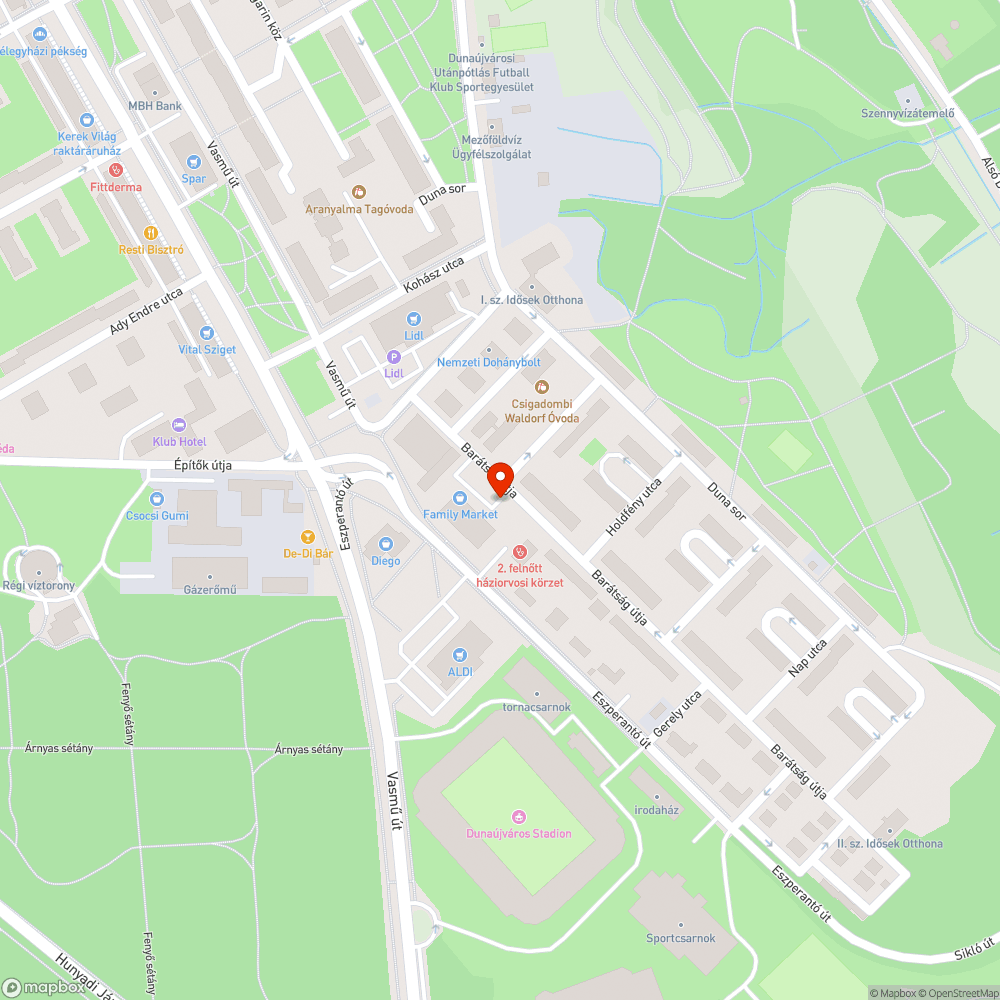 használhatatlan információs tábla bejelentés helye