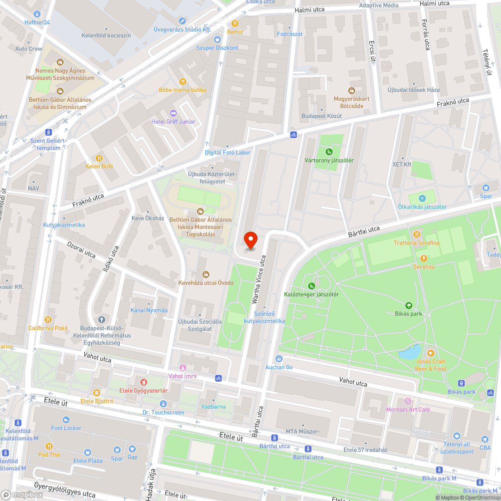 Zöldhulladék bejelentés helye