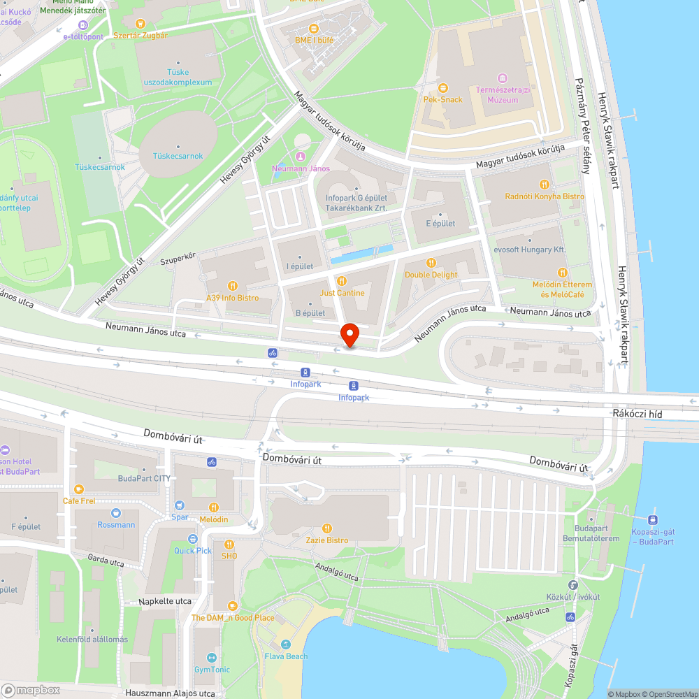 nem látható - fa által kitakart - tábla bejelentés helye