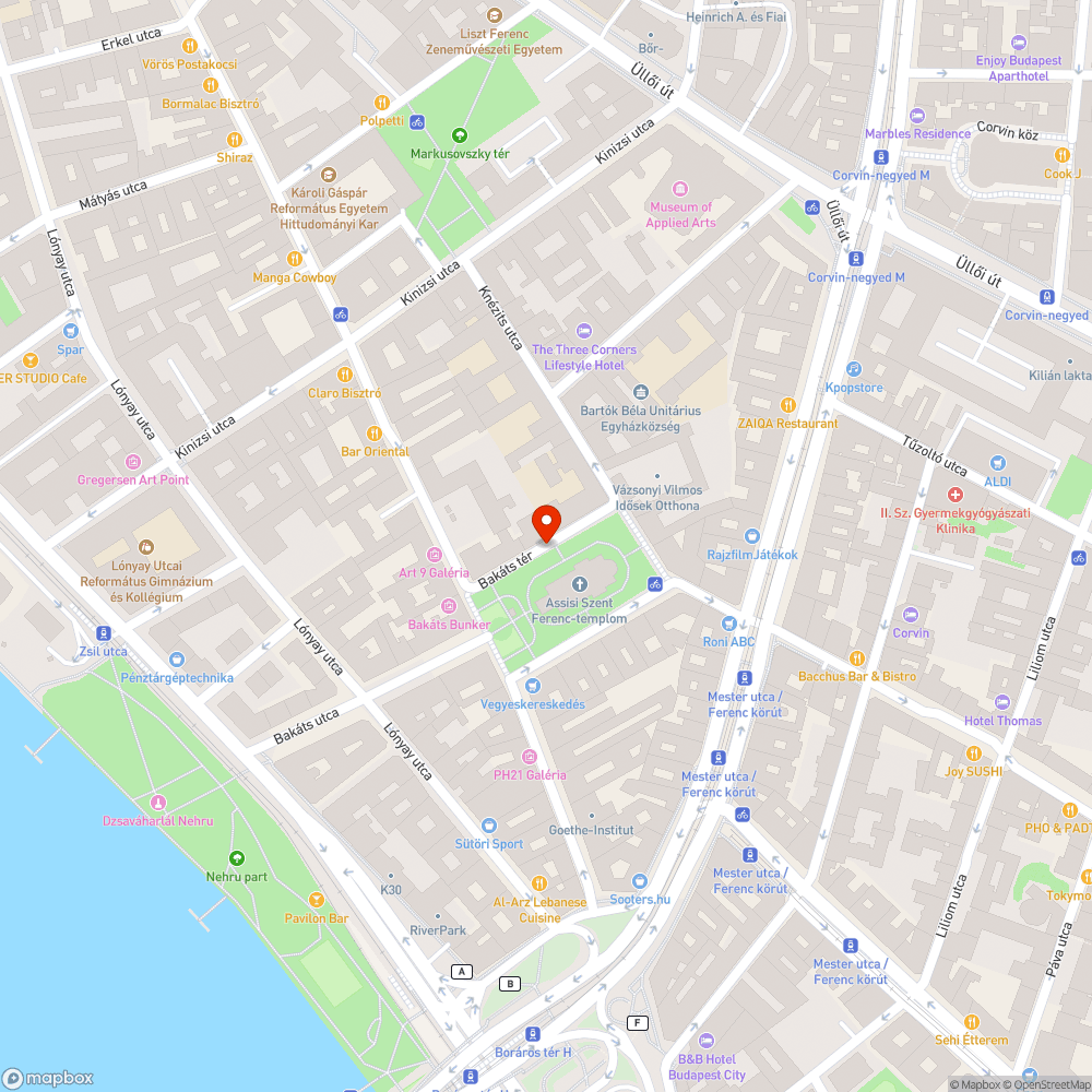 Elhagyott jármű bejelentés helye