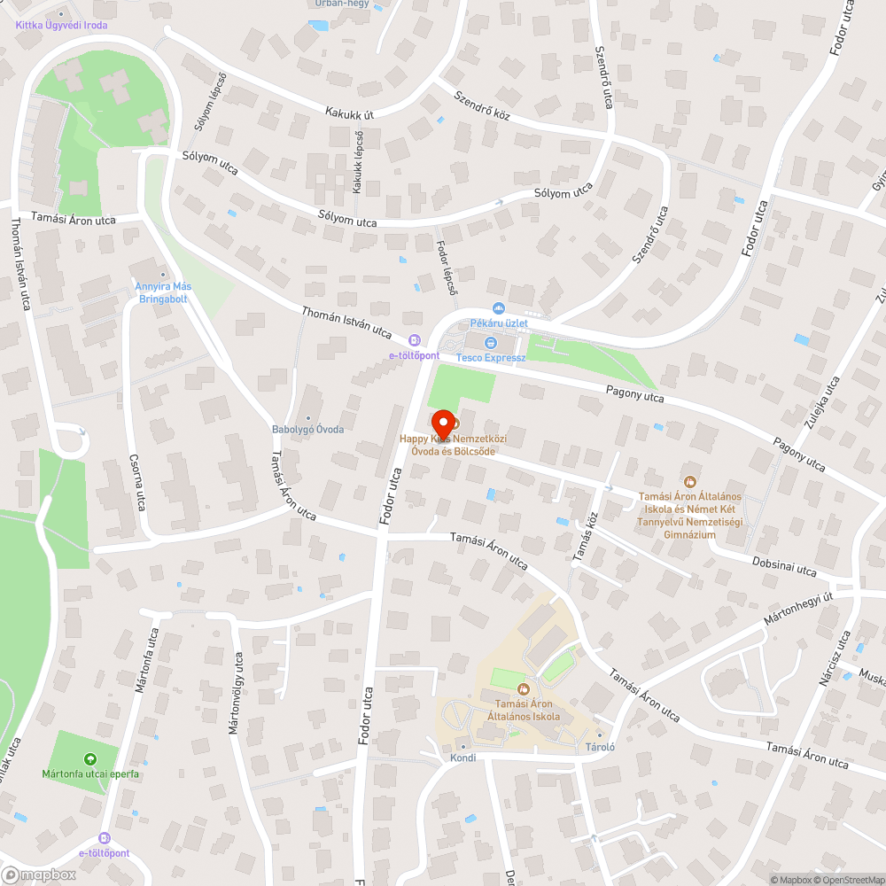 Elhagyott autó bejelentés helye