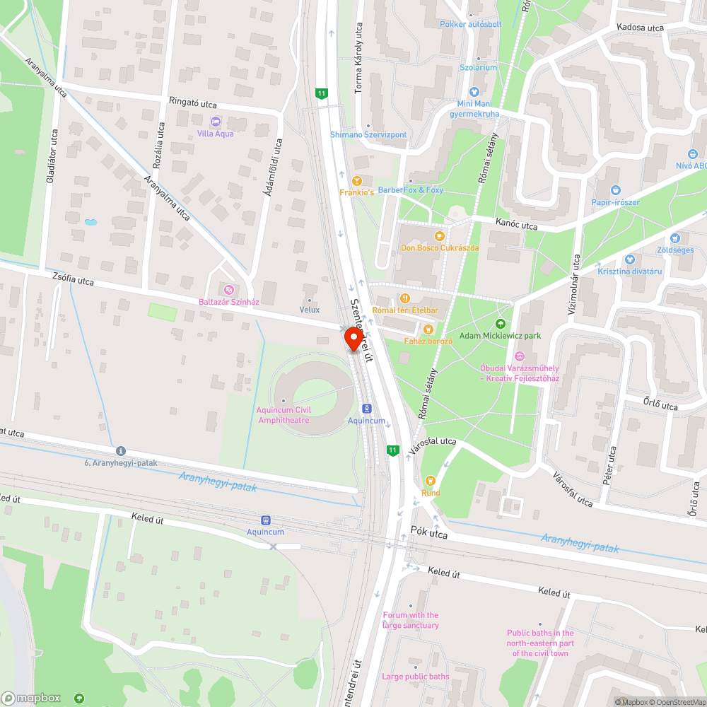 Graffitik a megállóban bejelentés helye