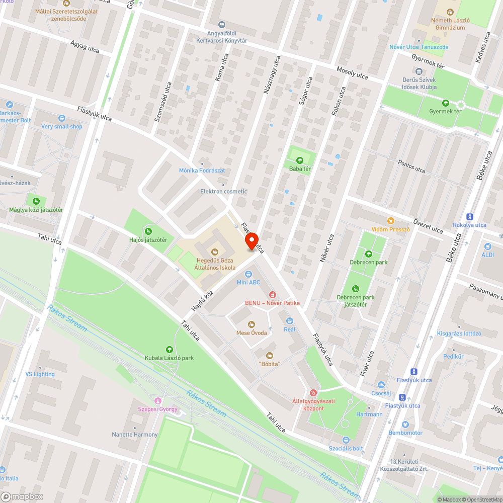 Általános iskola környezete szemetes bejelentés helye