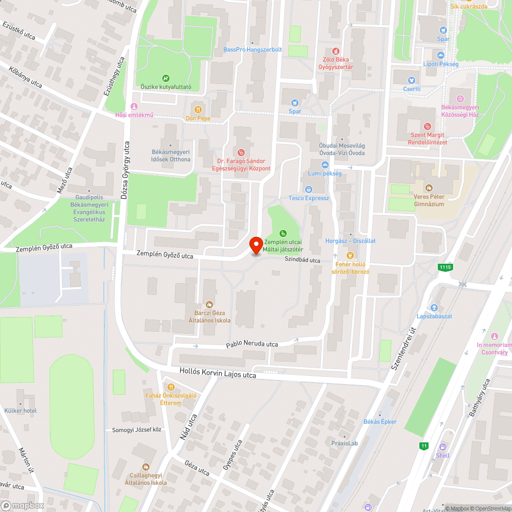 Luk a csatornánál bejelentés helye