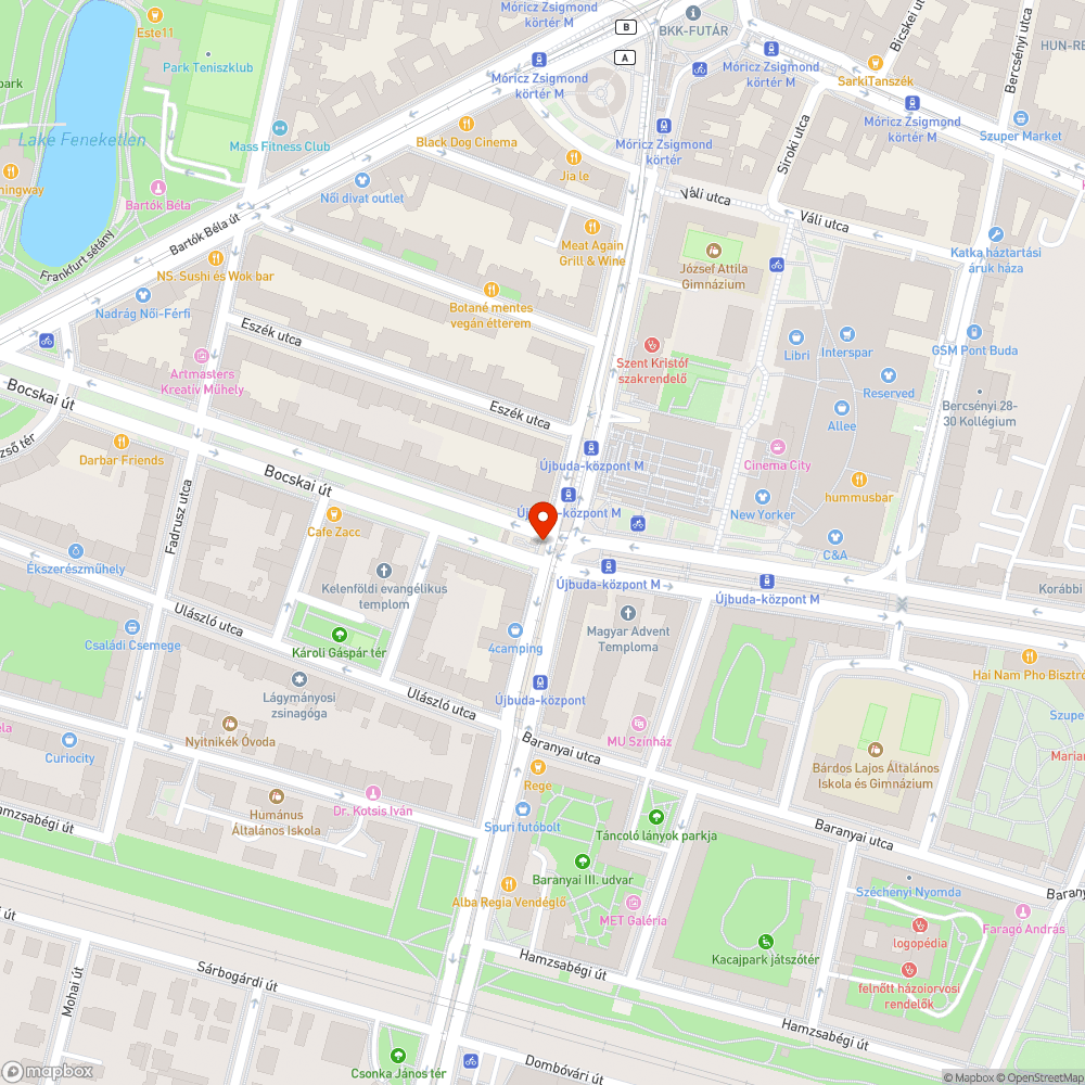 Útszóró láda akadályozza a gyalogos közlekedést bejelentés helye