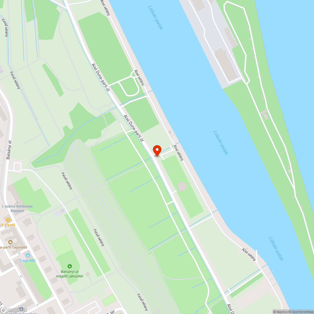 betonelemek, eldugult áteresz bejelentés helye