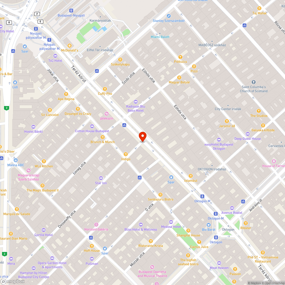 kerékpártároló kialakítása bejelentés helye