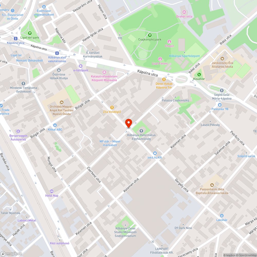 Megrongált terelőtábla bejelentés helye