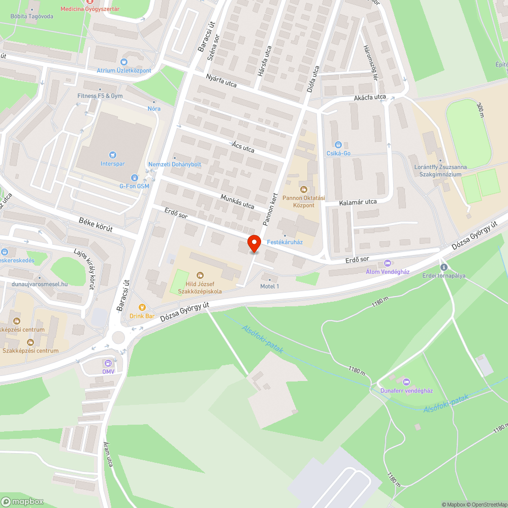 megsüllyedt járda bejelentés helye