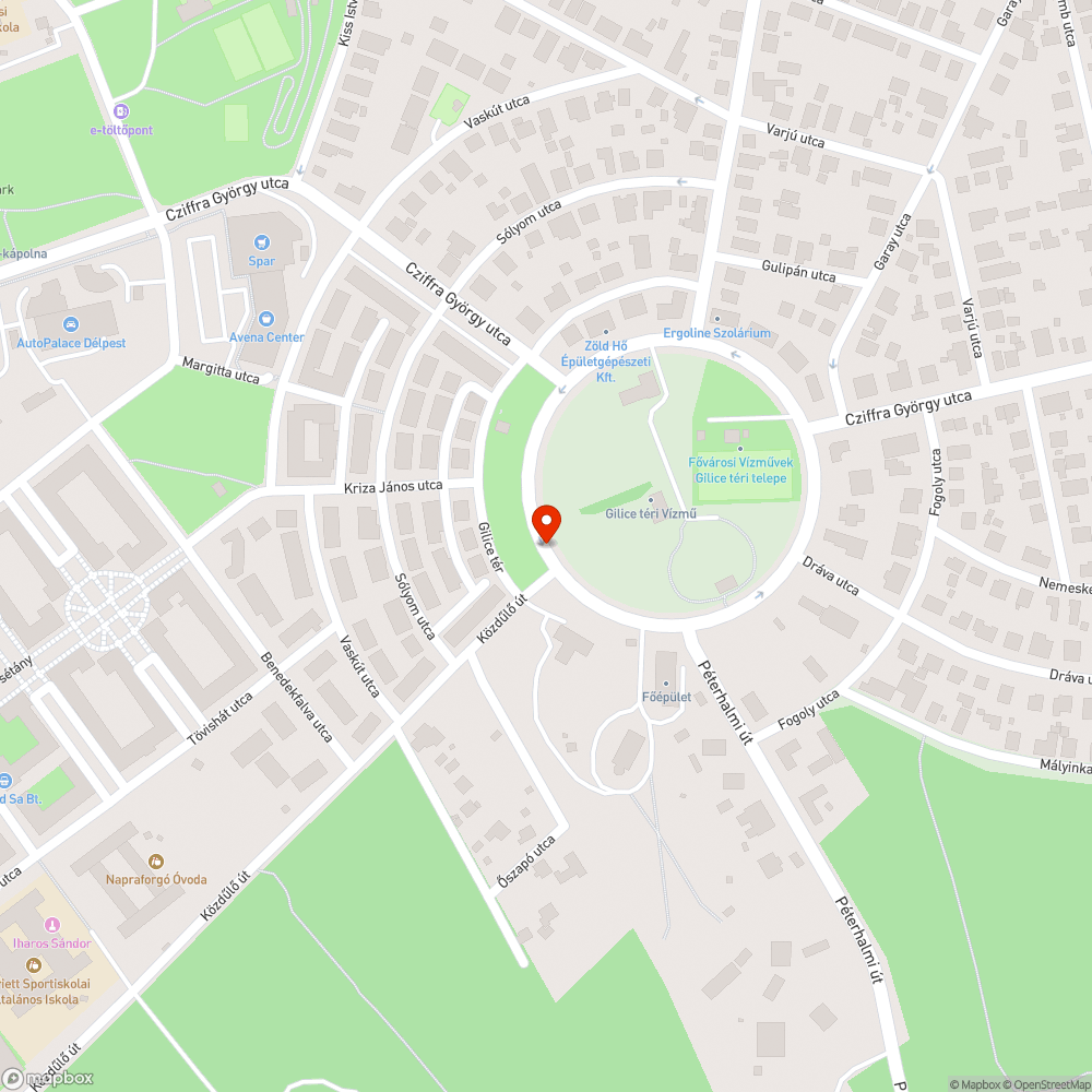 Botlásveszély bejelentés helye