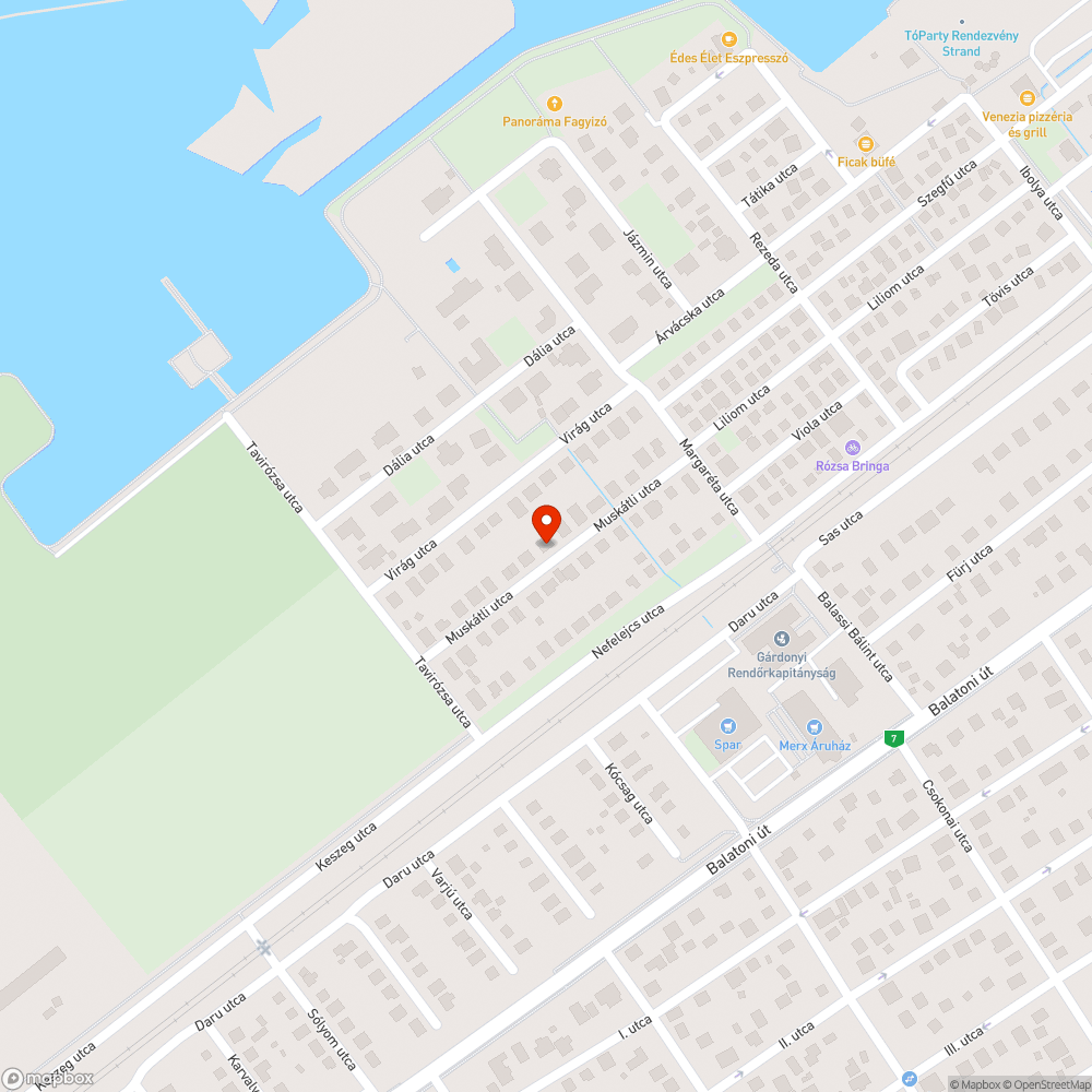 Lámpa nem világit és 1 db az utcában bejelentés helye