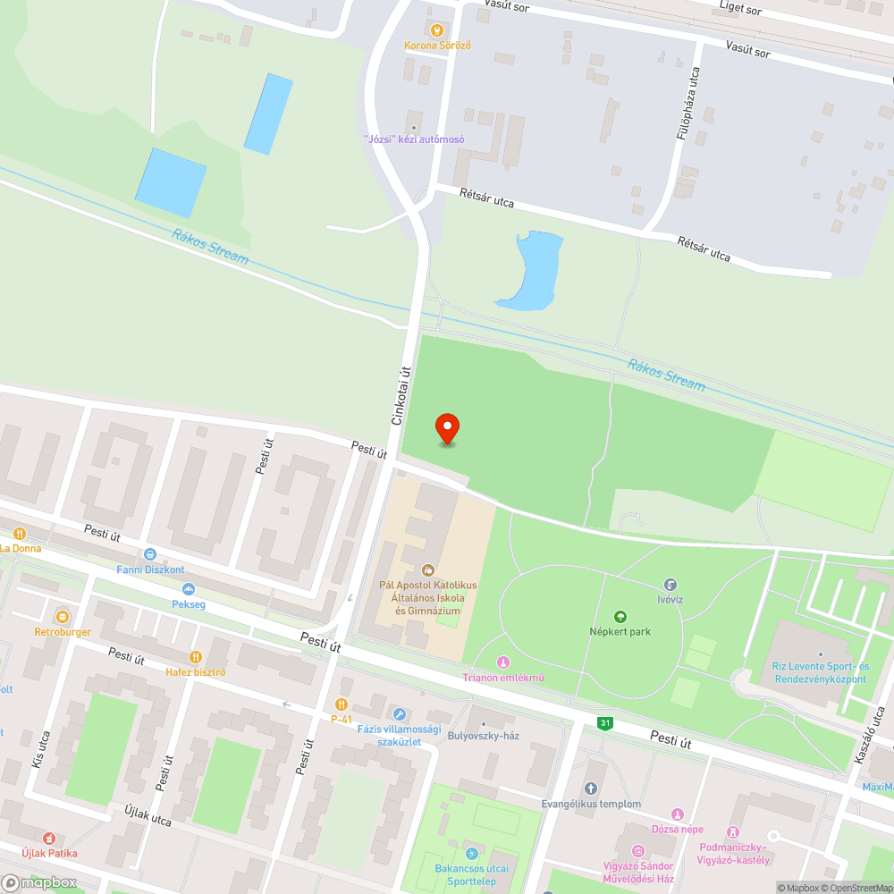 Ajtó bejelentés helye