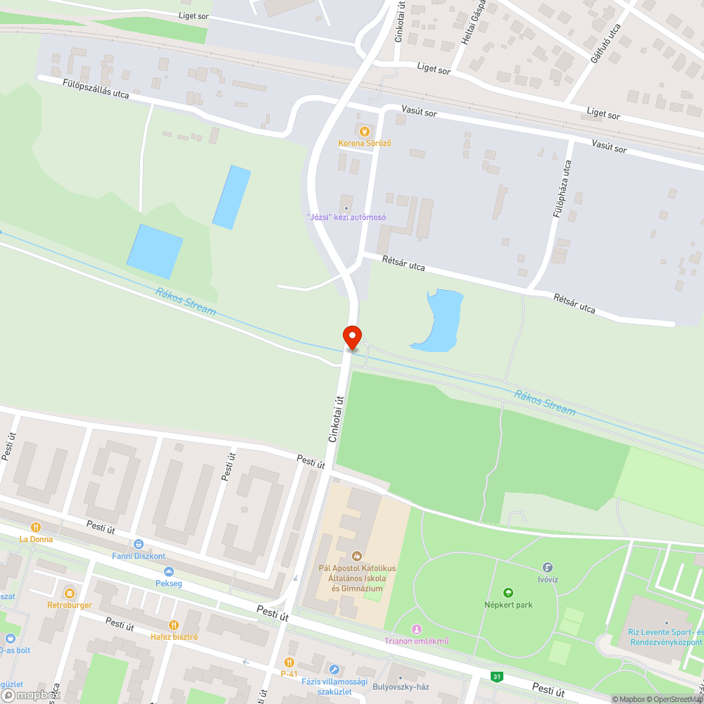 Veszélyes csonk bejelentés helye