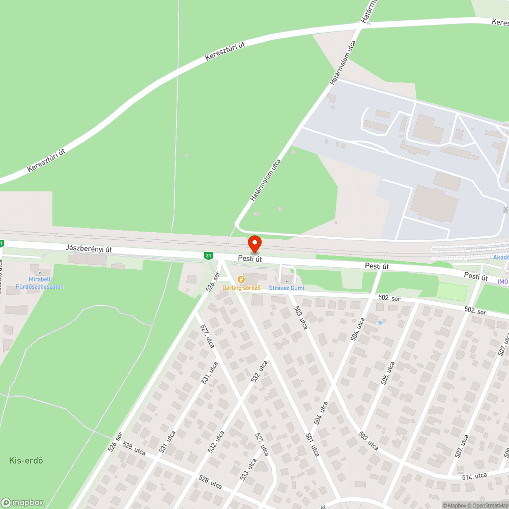 Bevásárló kocsi a váró tetején bejelentés helye