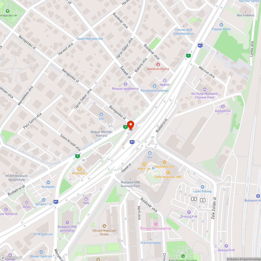 A nívódíjas Budaörsi úti gyalogos aluljáró fala bejelentés helye