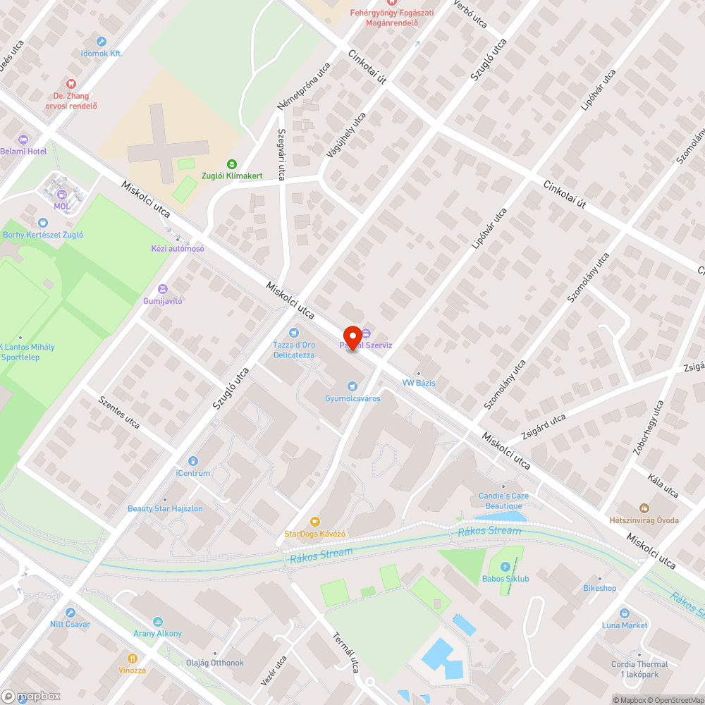 Rendszám nélküli autó bejelentés helye