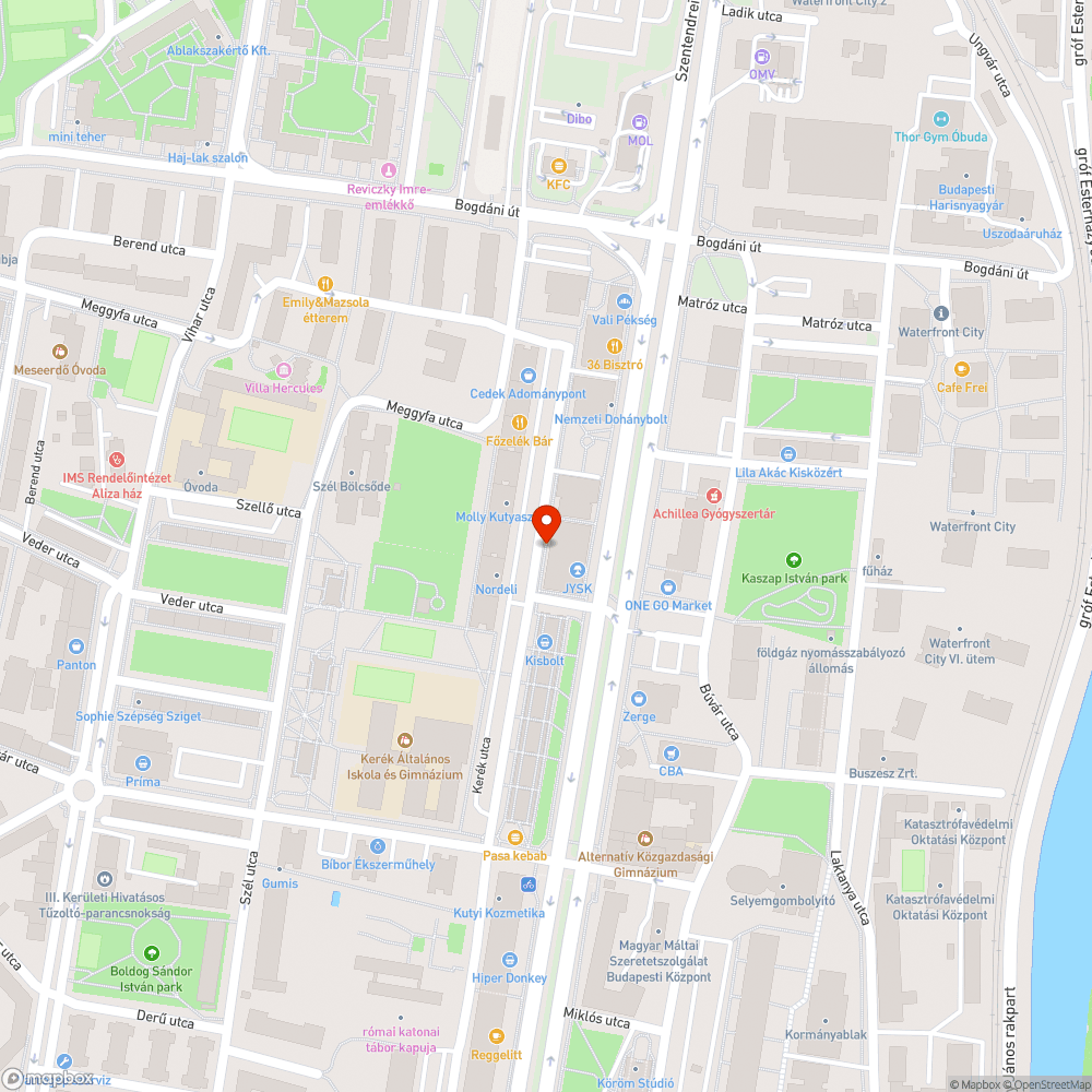 Kerék utca megérdemelne egy takarítást. bejelentés helye