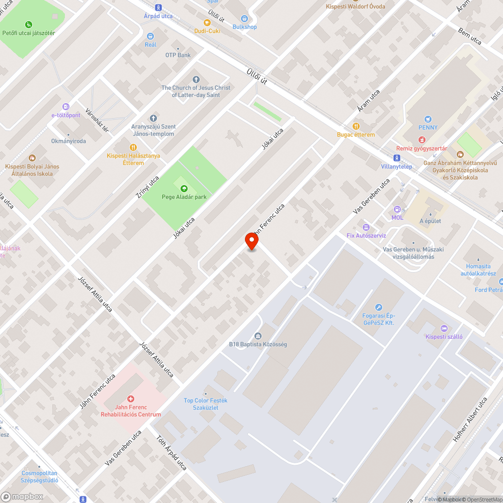 Botlásveszély bejelentés helye