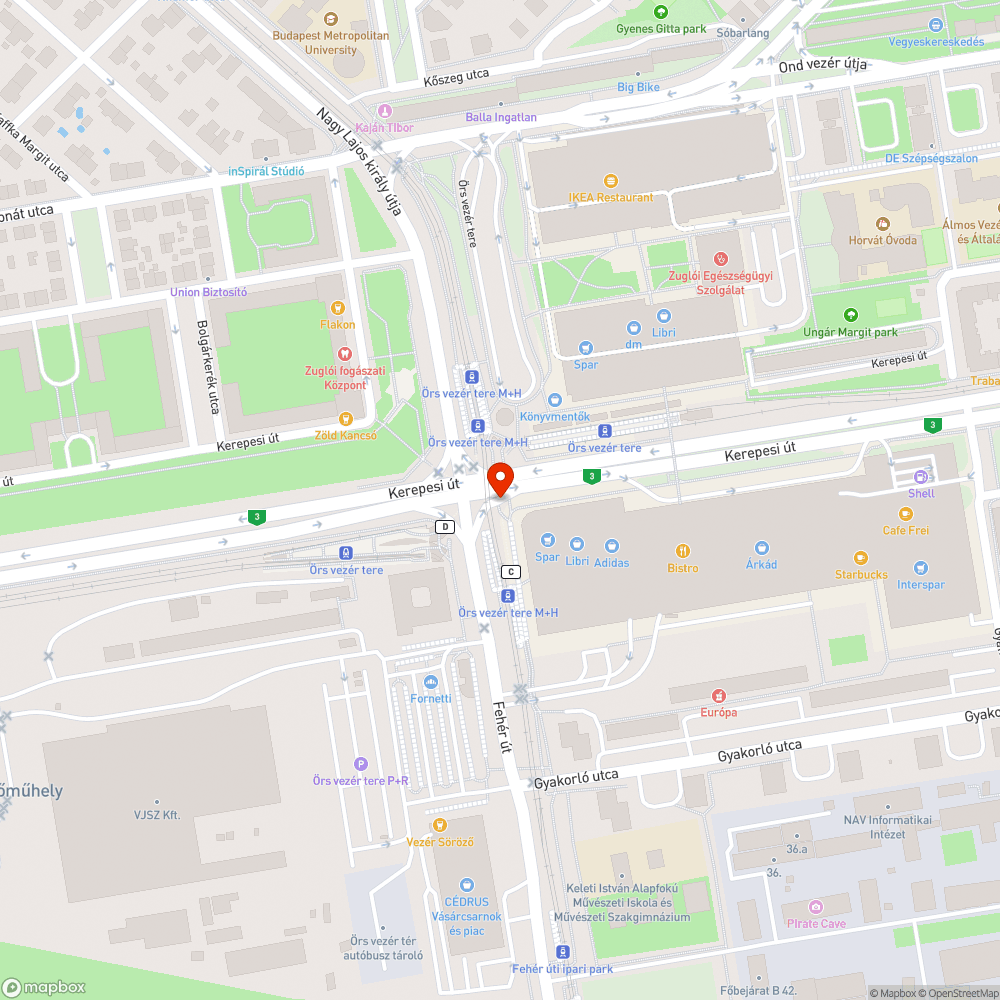 Ismételten leomlott szegélyfal bejelentés helye