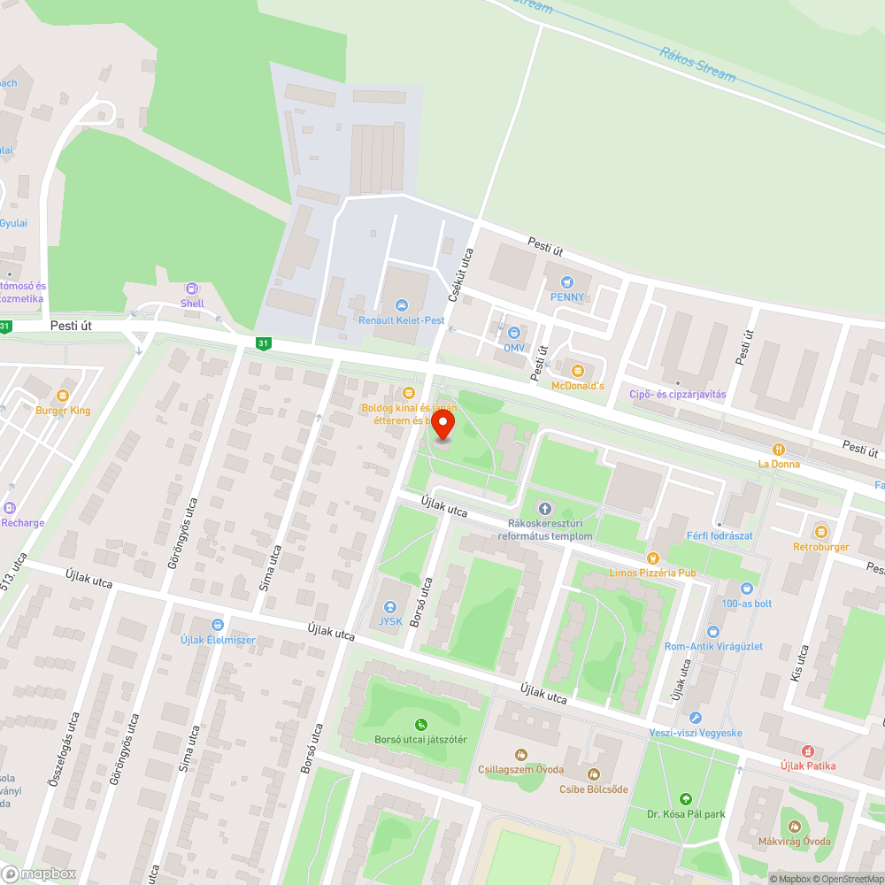 Sok szemèt bejelentés helye