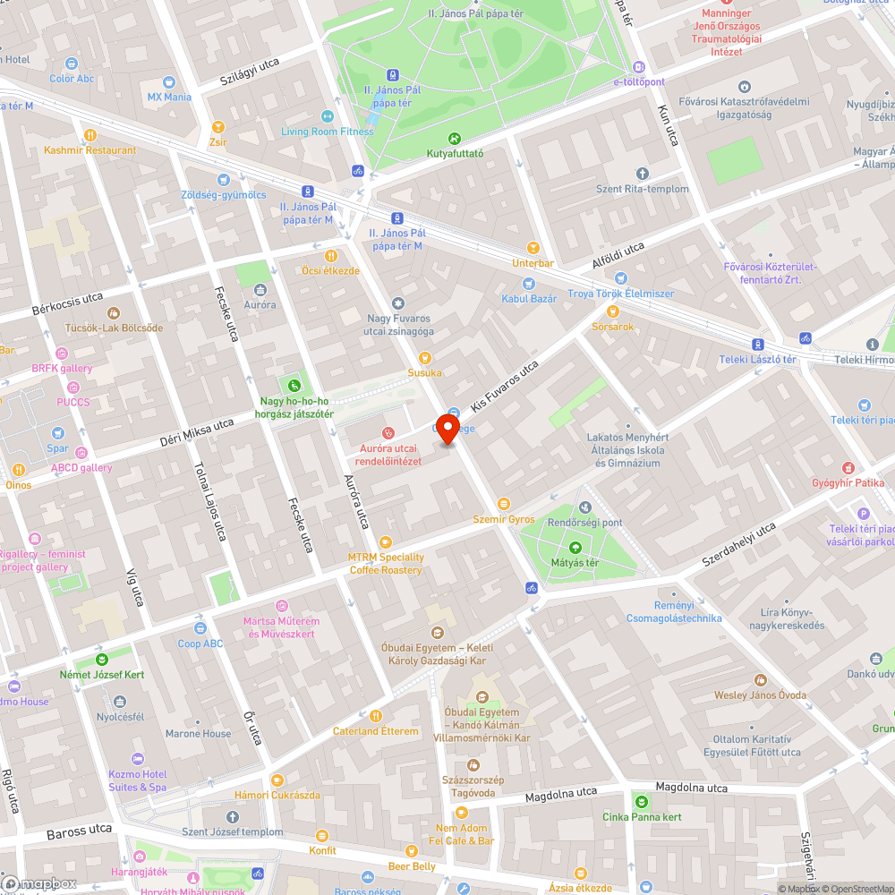 Kátyú a Nagy fuvaros utcában bejelentés helye