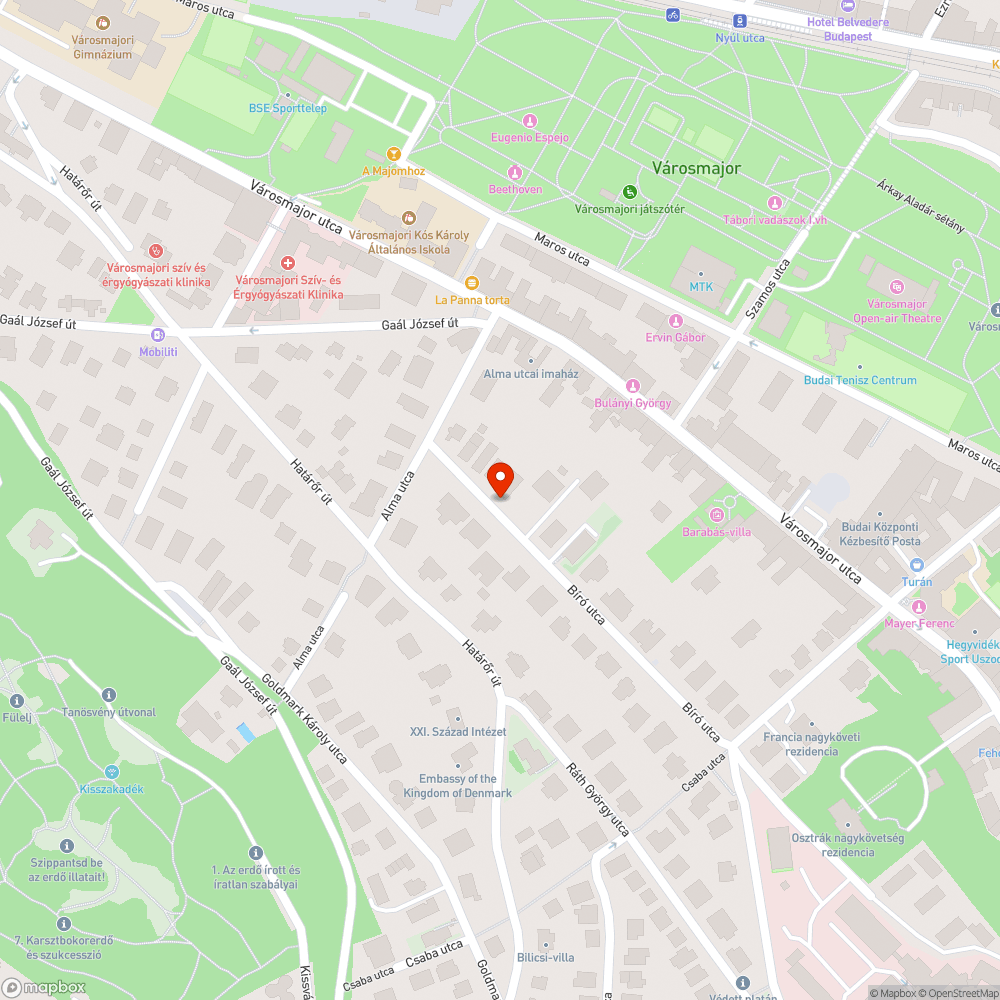 Közvilágítás hiánya bejelentés helye