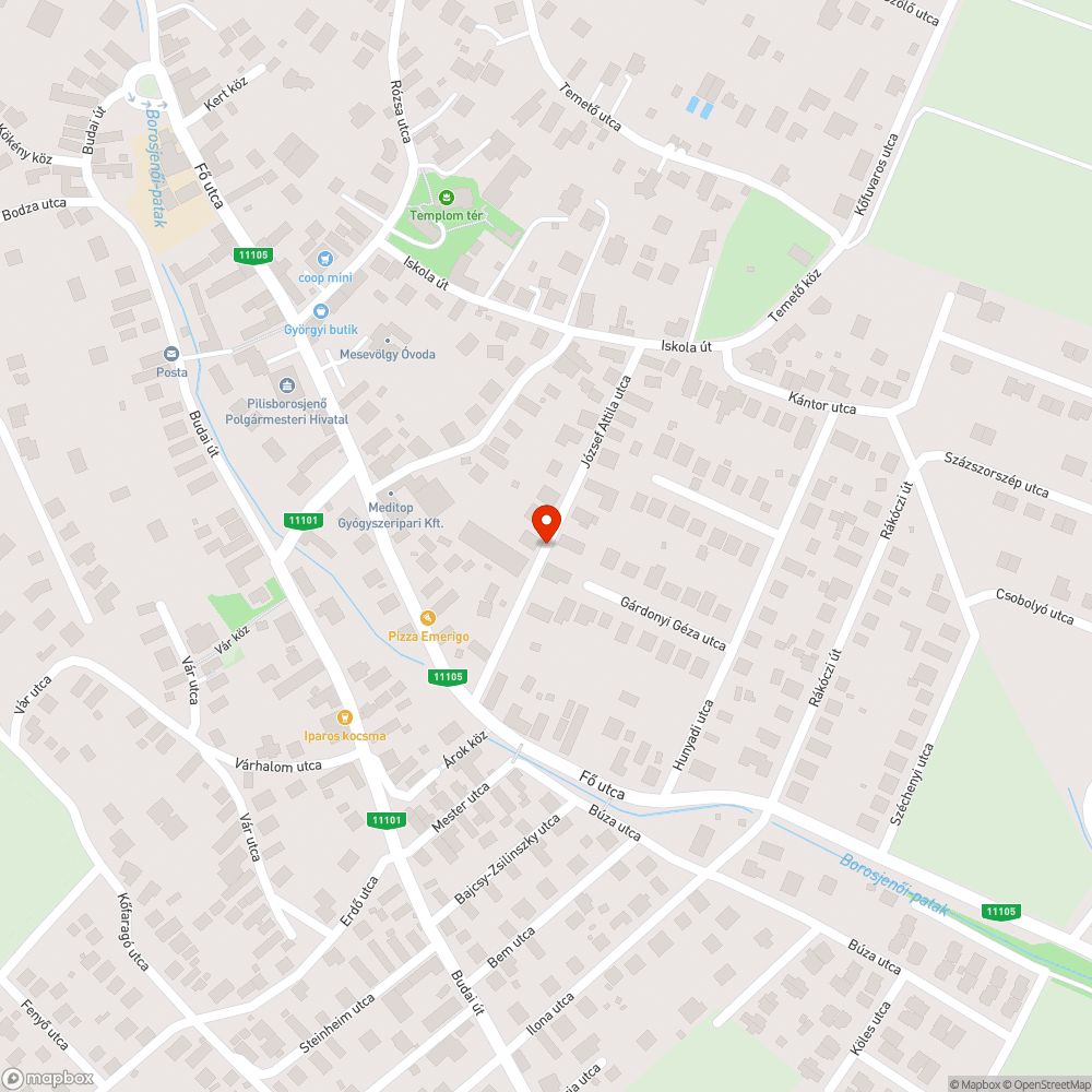 Szétrepedt aszfalt burkolat bejelentés helye