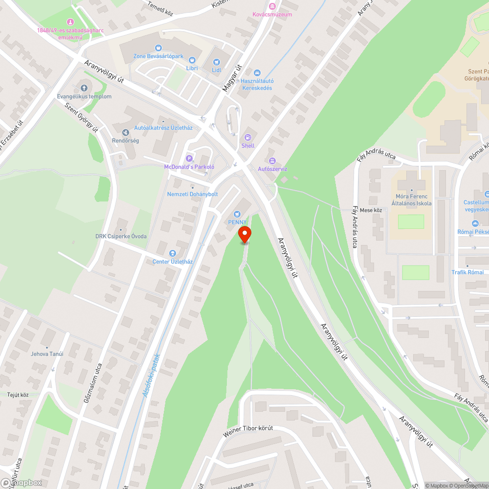 hibás lámpa bejelentés helye