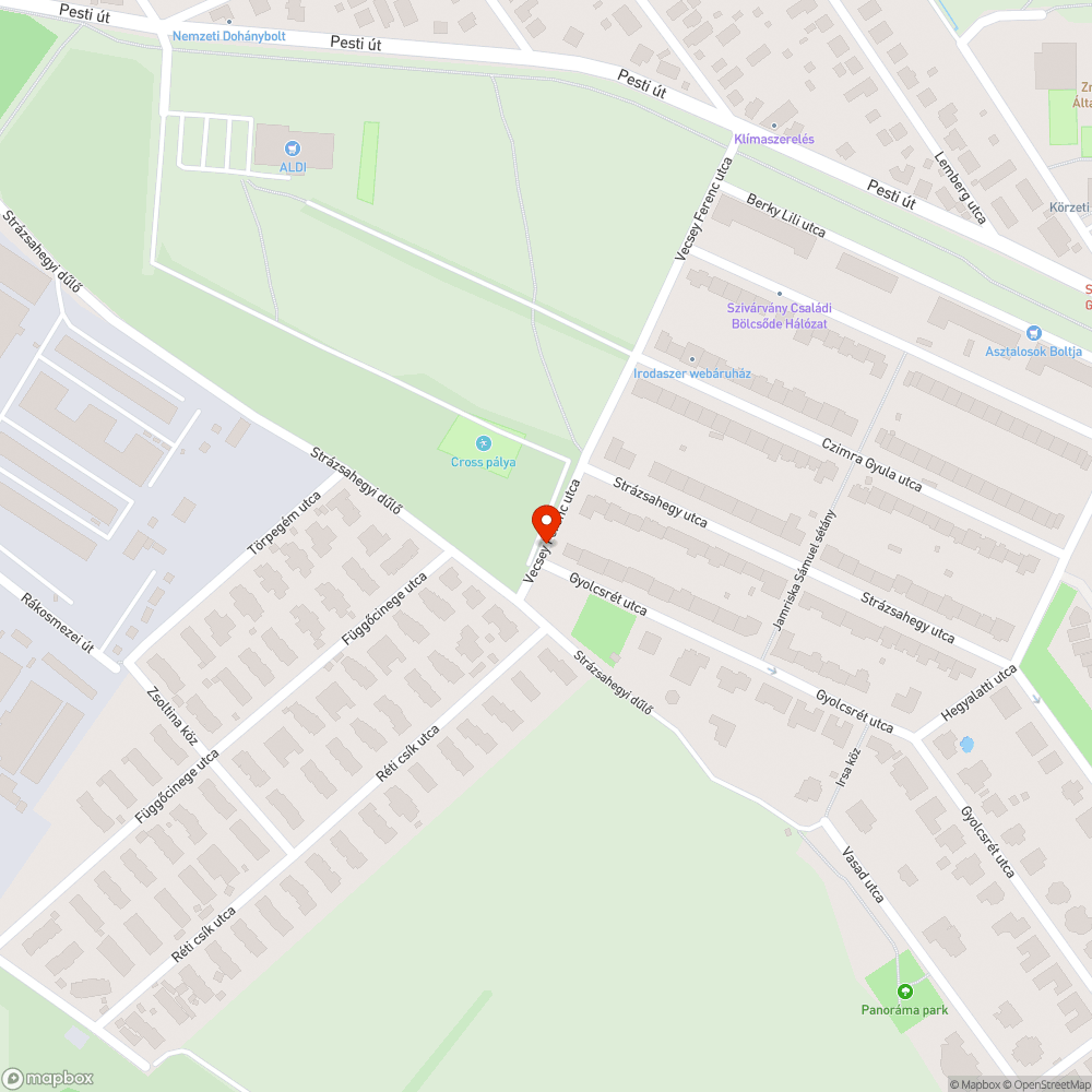 Pesti út túlterheltsége bejelentés helye