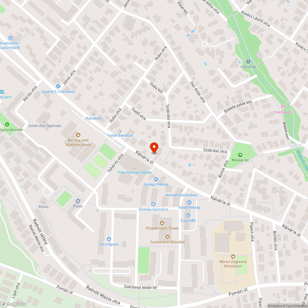 A járda nehezen járható bejelentés helye