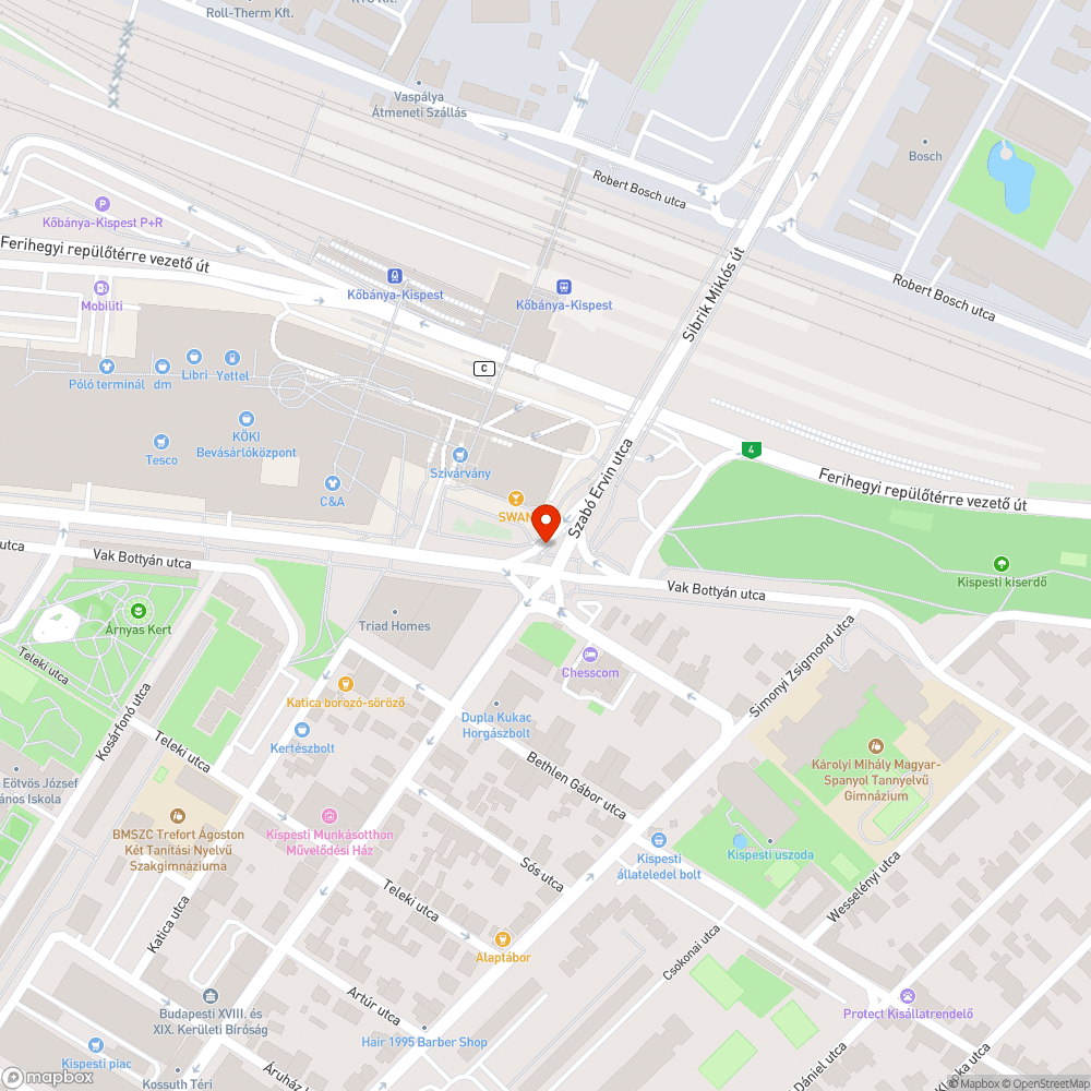 Állandóan leeső fényterelők bejelentés helye