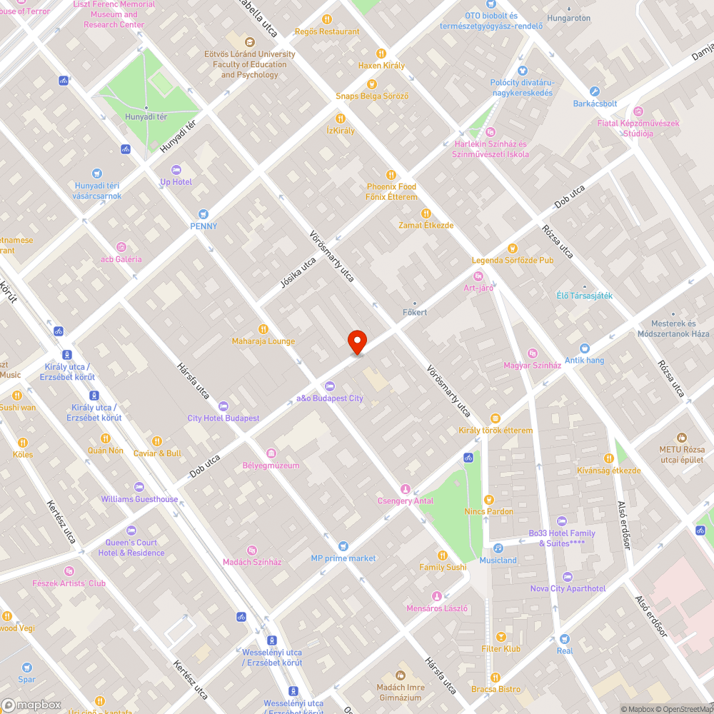 Hiányolunk virágokat bejelentés helye