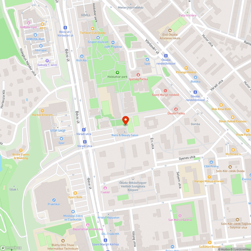 Kukásautó széthordja a sarat a járdán bejelentés helye