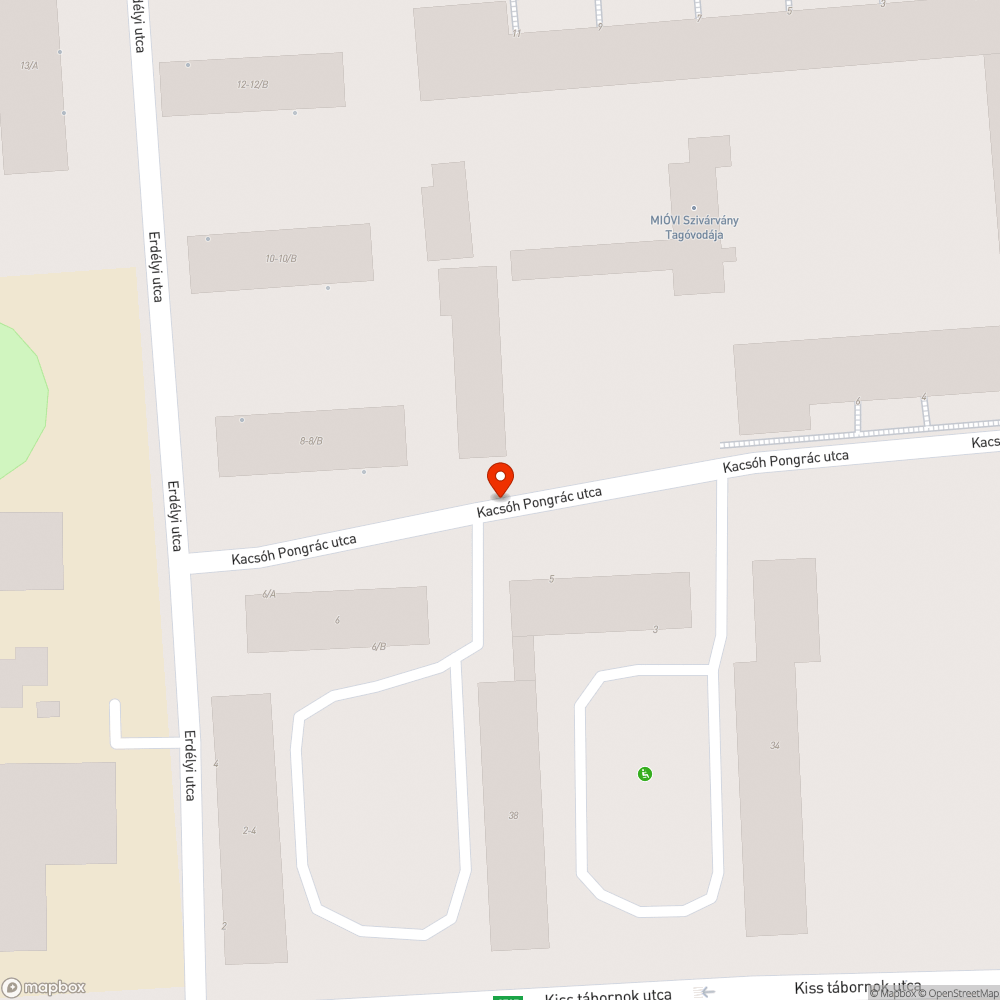 Balesetveszély, közvetlenül az óvoda mellett! bejelentés helye