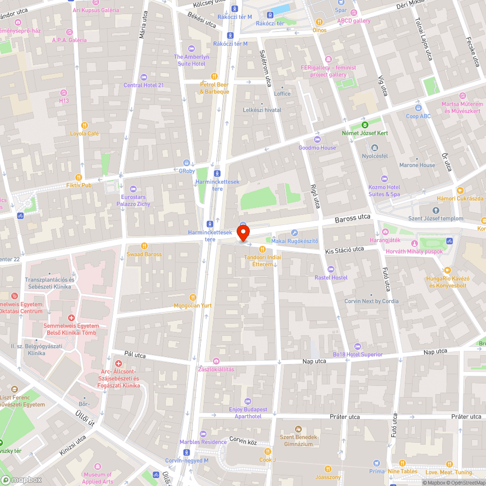 Veszélyes úthiba bejelentés helye