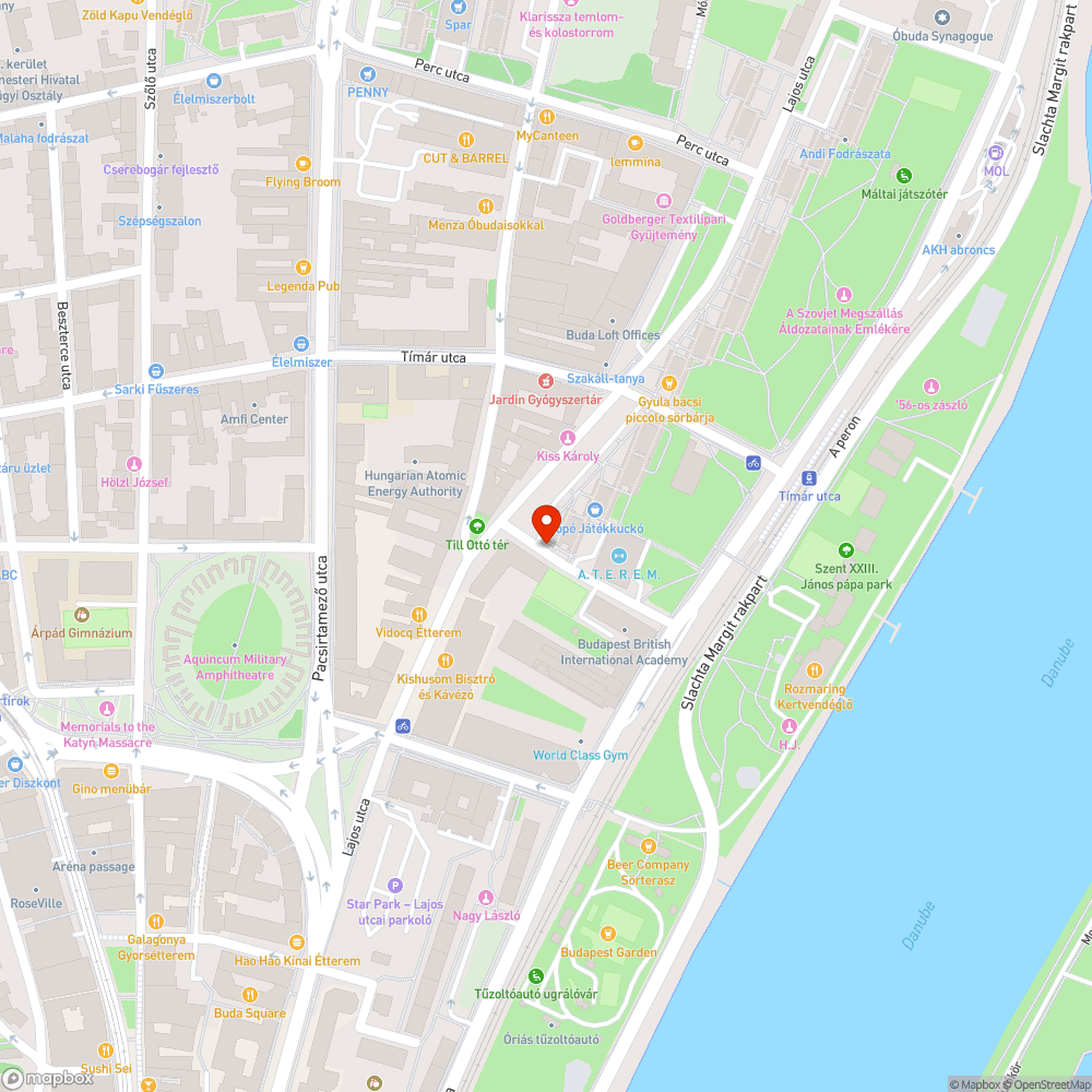 Mély kátyú bejelentés helye