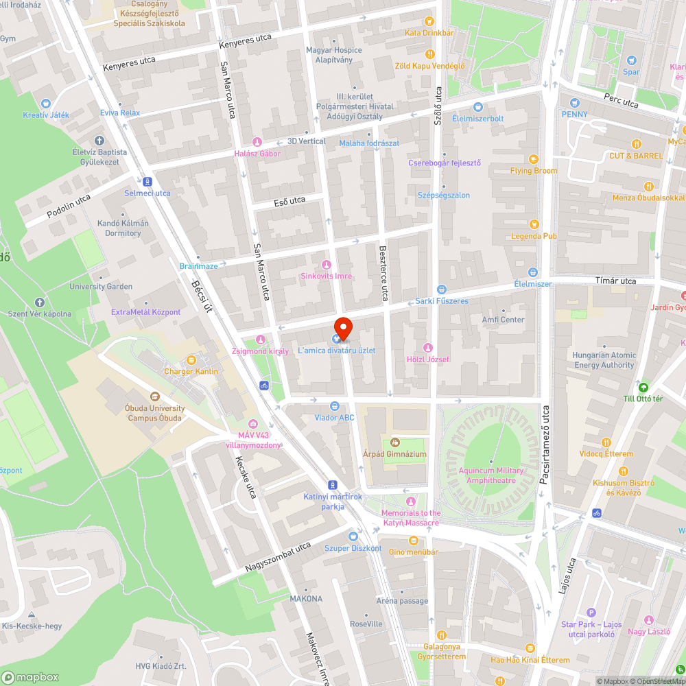 Elhagyott Opel bejelentés helye