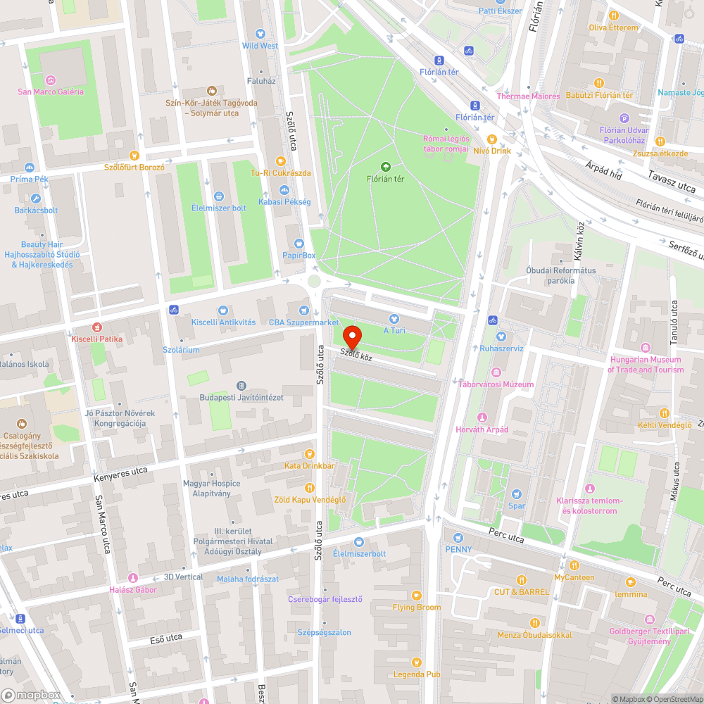 Elhagyott Opel bejelentés helye