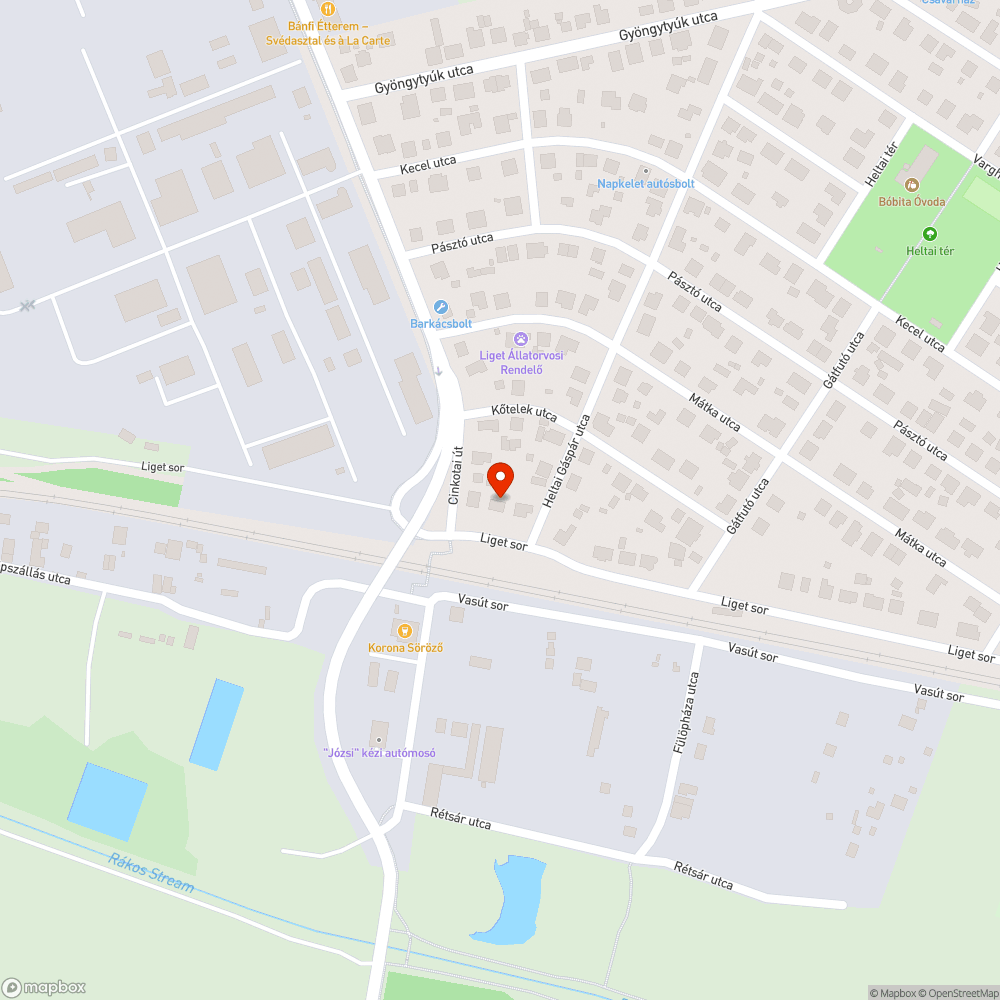 Graffiti bejelentés helye