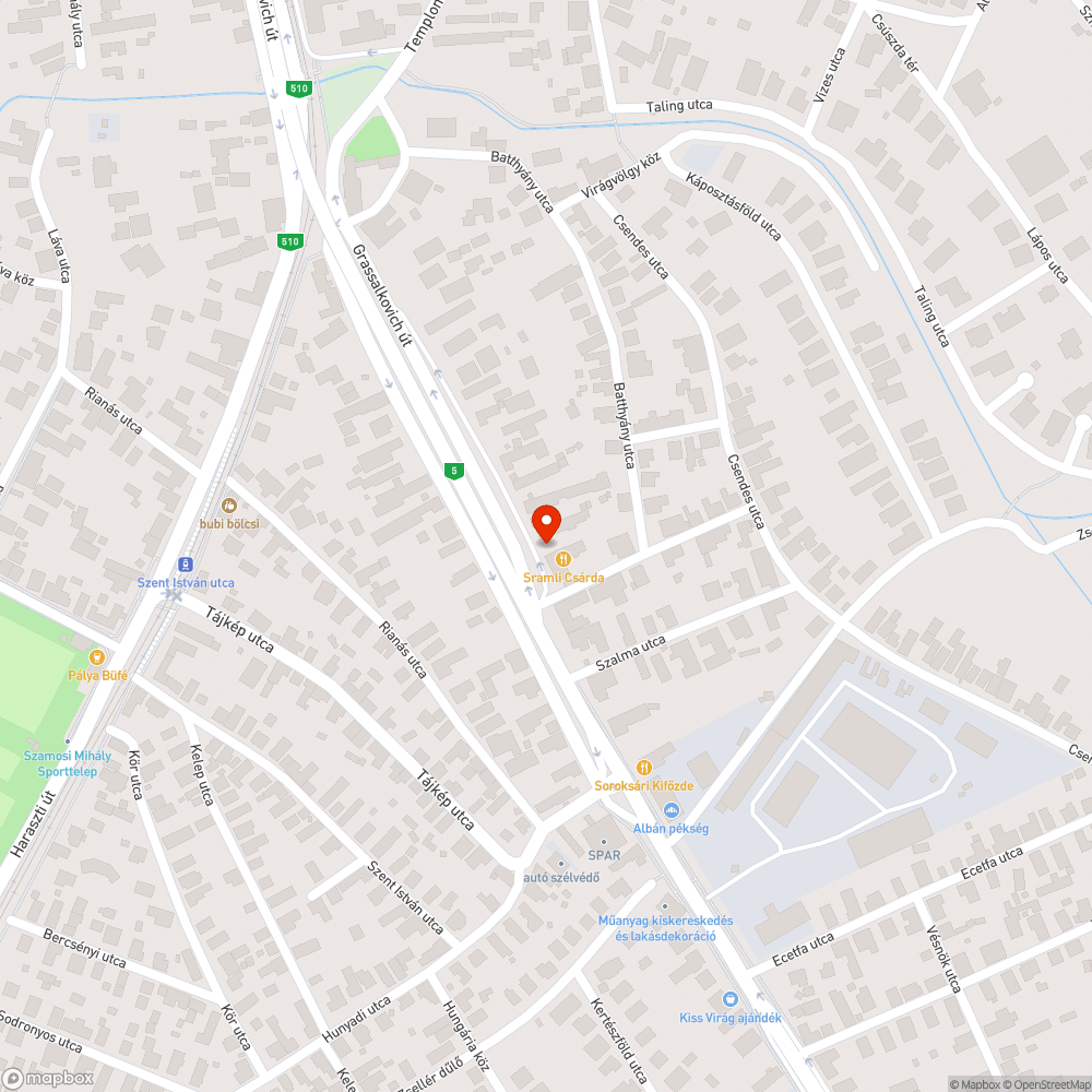 Grassalkovich úti feluljáró és környékének környezeti terhelése bejelentés helye