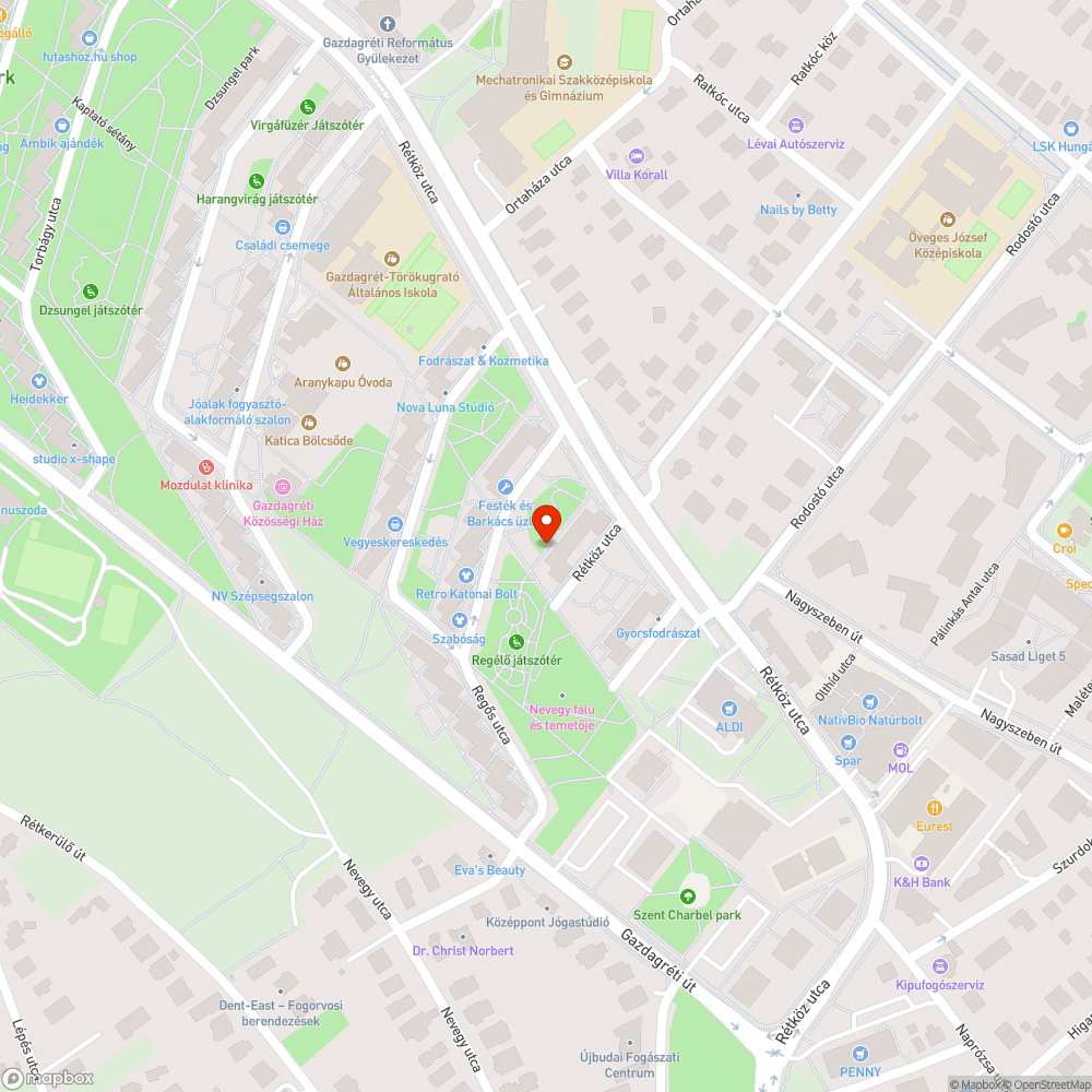 Nem világít a lámpa az Elvarázsolt játszótérnél bejelentés helye