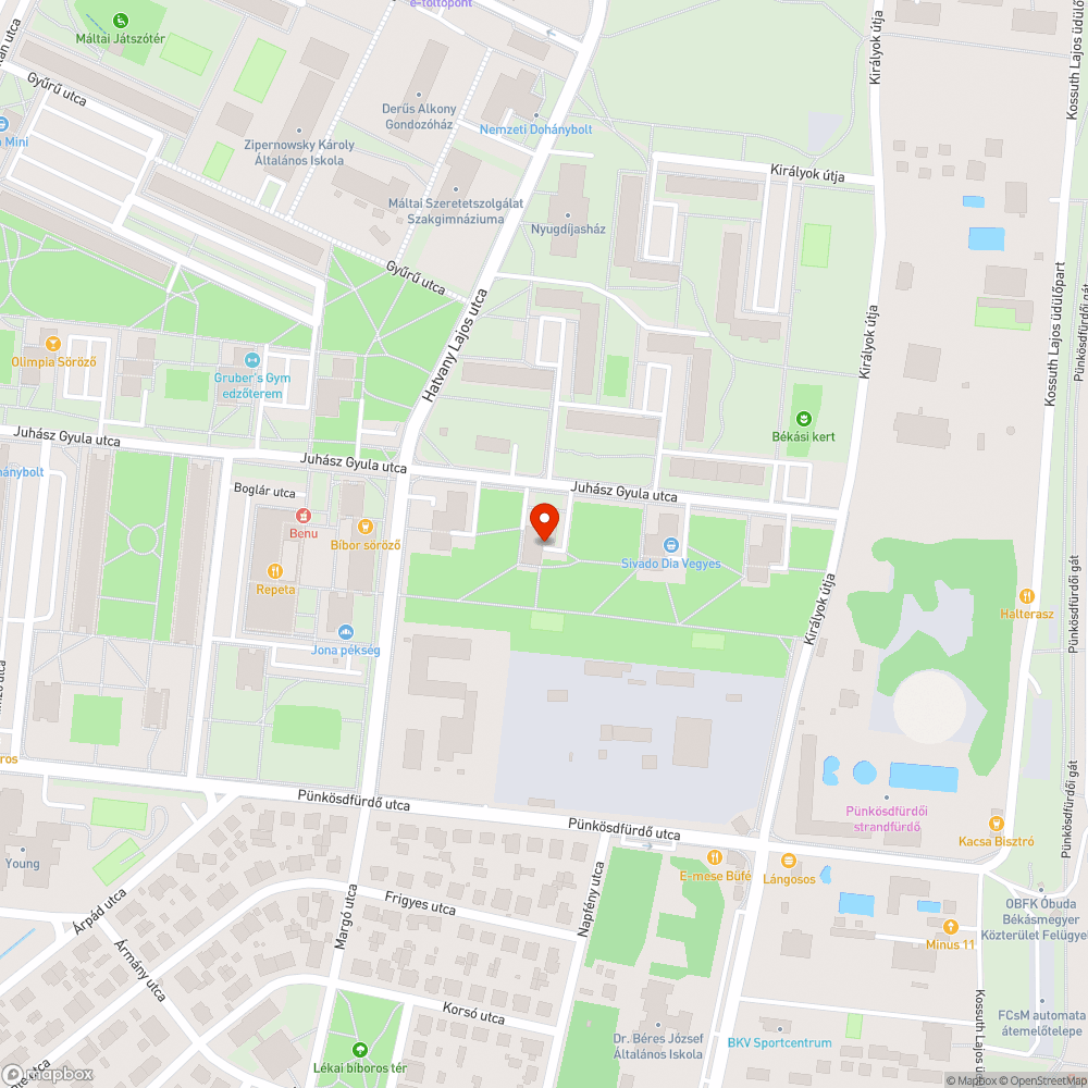 Zöldhulladék bejelentés helye