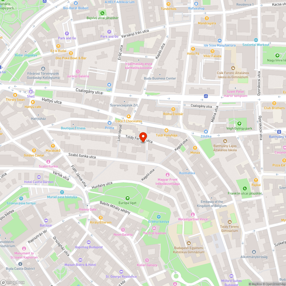 Félredobott kuka... bejelentés helye