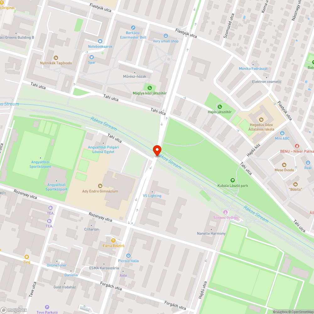 Lámpa nem világít. bejelentés helye