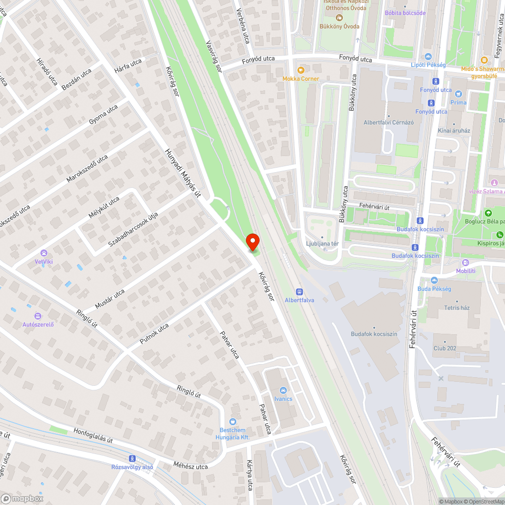 Zöld hulladék bejelentés helye